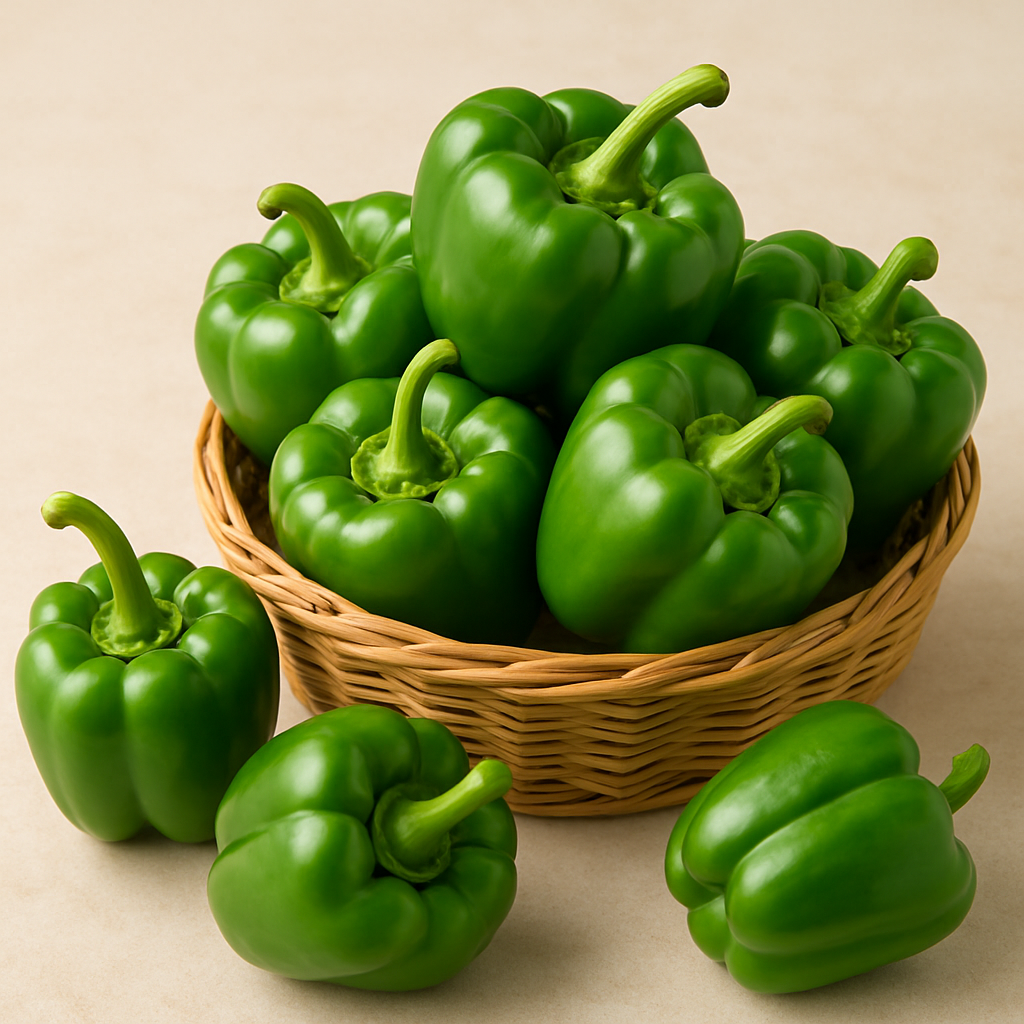 Green Peppers (Capsicum)